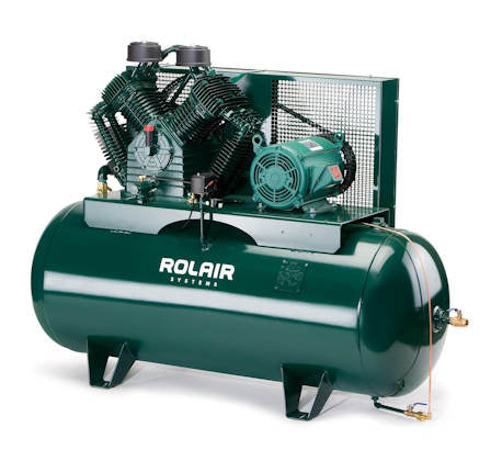 10 HP TWO-STAGE INDUSTRIAL