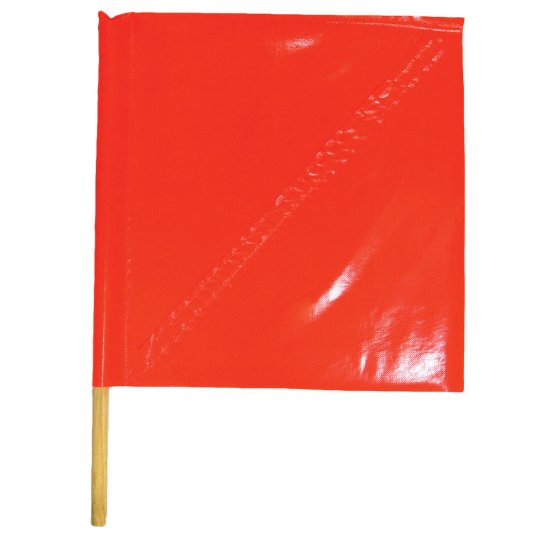 Vinyl Flag with Diagonal Stay