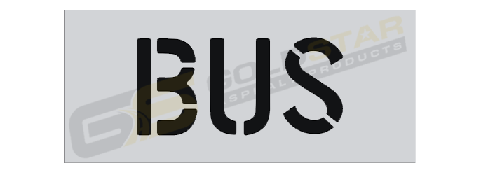 48"x16" BUS (Parking Lot)