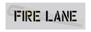 4" Fire Lane