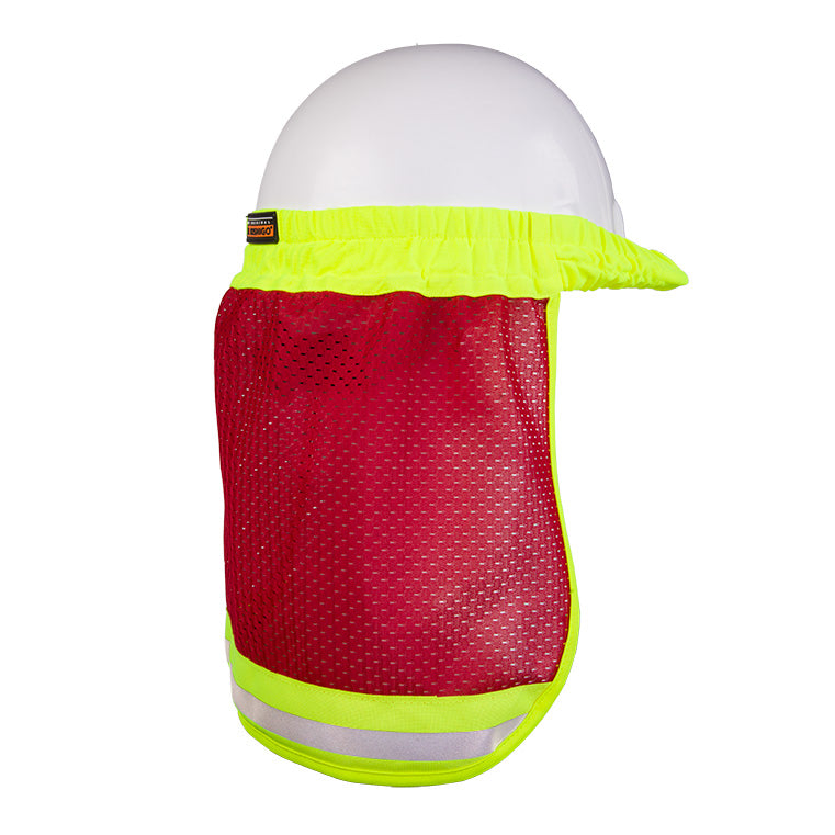 Enhanced Visibility Hard Hat Sun Shield